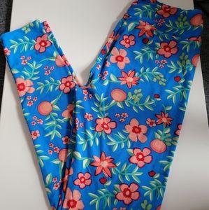 LuLaRoe leggings cherry blossom